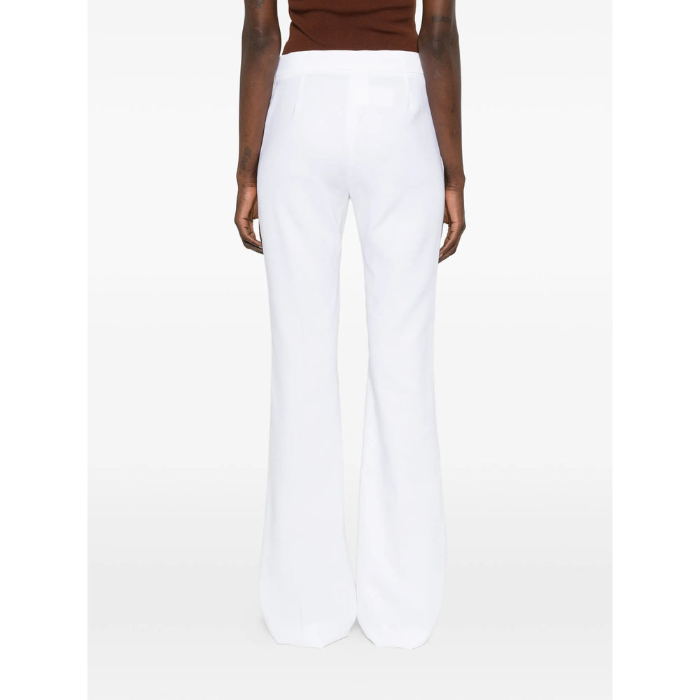 Max Mara White Trousers - Flared Trousers Women