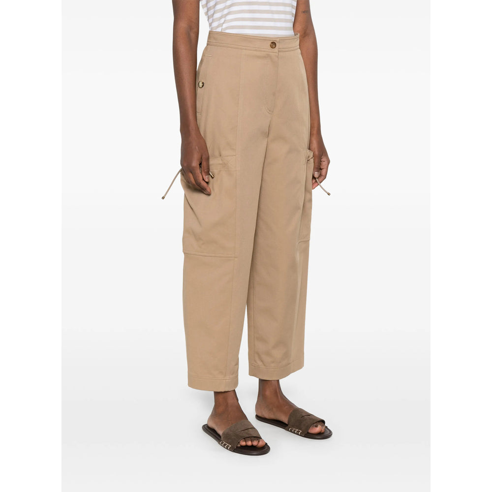 Max Mara Neutrals Trousers - Cropped Trousers Women