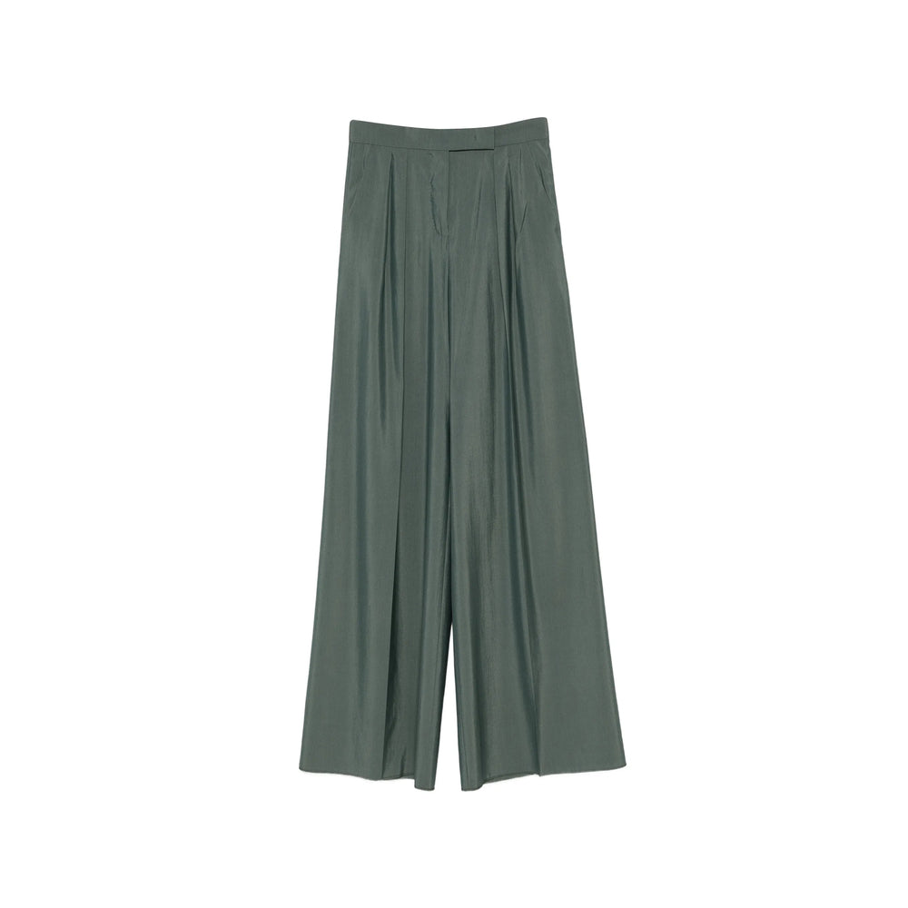 Max Mara Max Mara Green Trousers - Palazzo Pants Women