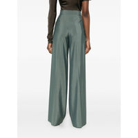 Max Mara Max Mara Green Trousers - Palazzo Pants Women