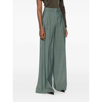 Max Mara Max Mara Green Trousers - Palazzo Pants Women