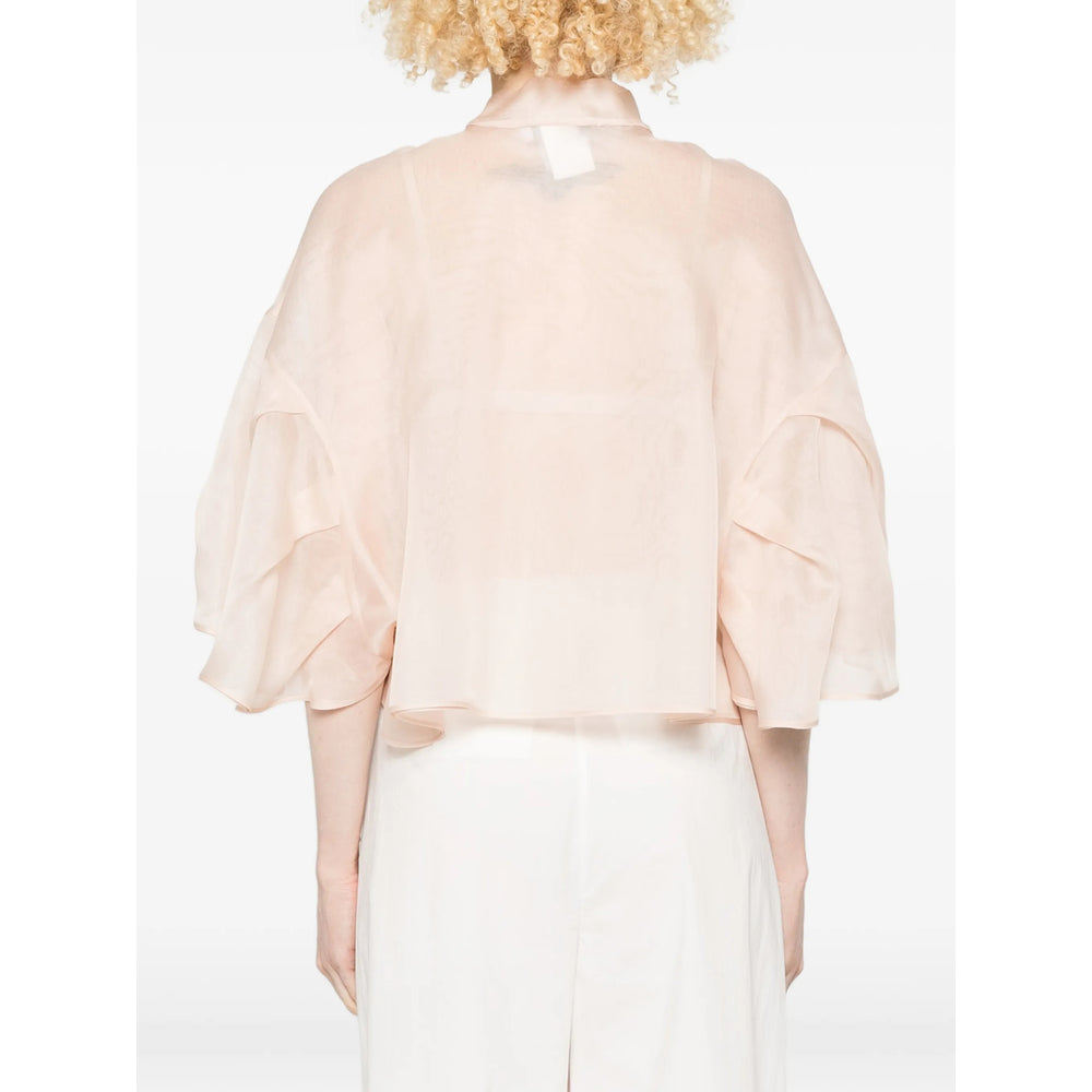 Max Mara Max Mara Pink Jackets - Capes & Ponchos Women