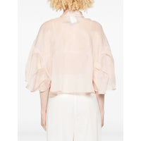 Max Mara Max Mara Pink Jackets - Capes & Ponchos Women