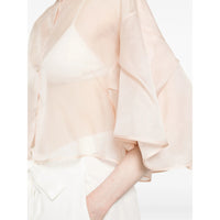 Max Mara Max Mara Pink Jackets - Capes & Ponchos Women