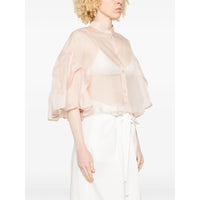 Max Mara Max Mara Pink Jackets - Capes & Ponchos Women