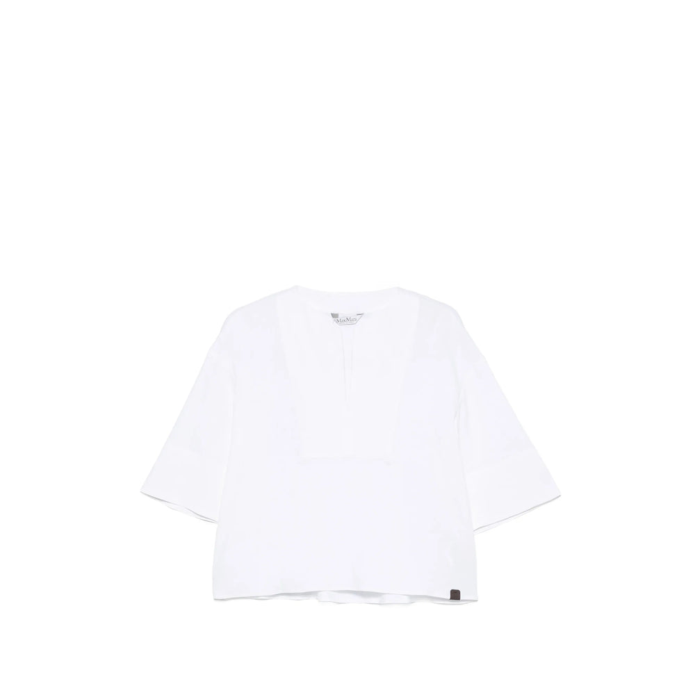 Max Mara White Tops - Blouses Women