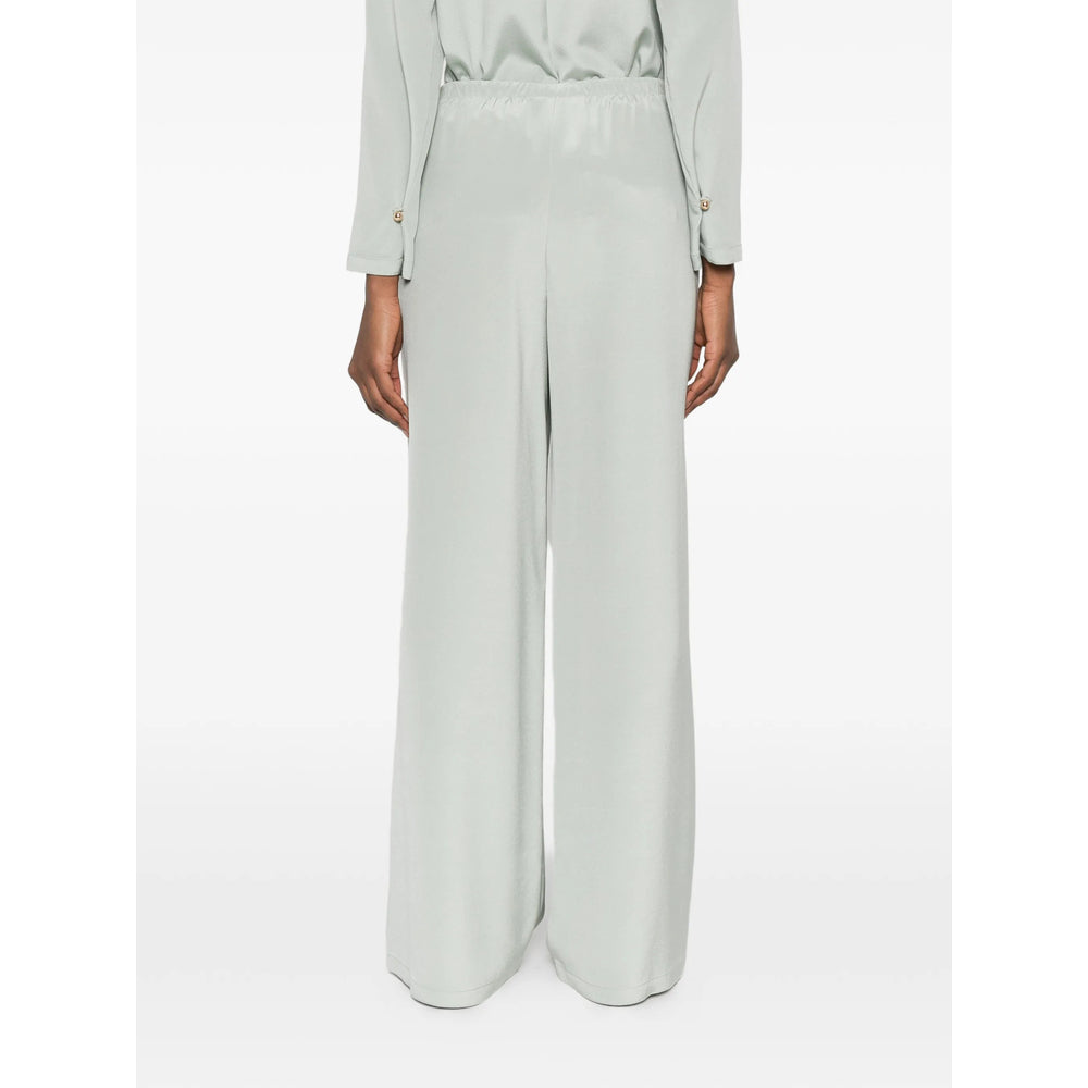Max Mara Max Mara Green Trousers - Palazzo Pants Women