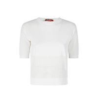 Max Mara Studio Max Mara Studio White Knitwear - Jumpers Women