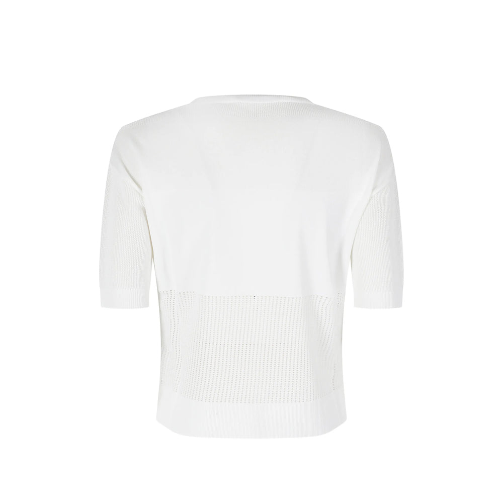Max Mara Studio Max Mara Studio White Knitwear - Jumpers Women