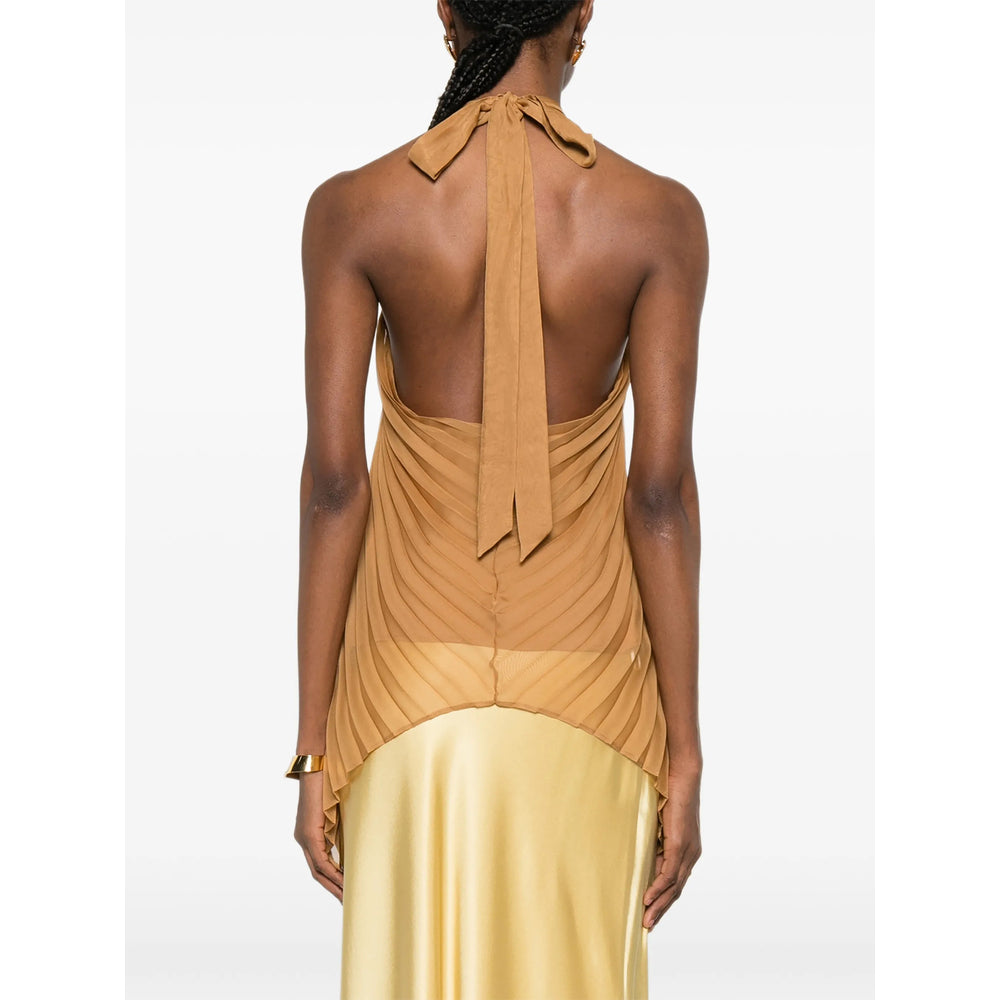 Max Mara Pianoforte Max Mara Pianoforte Neutrals Tops - Blouses Women
