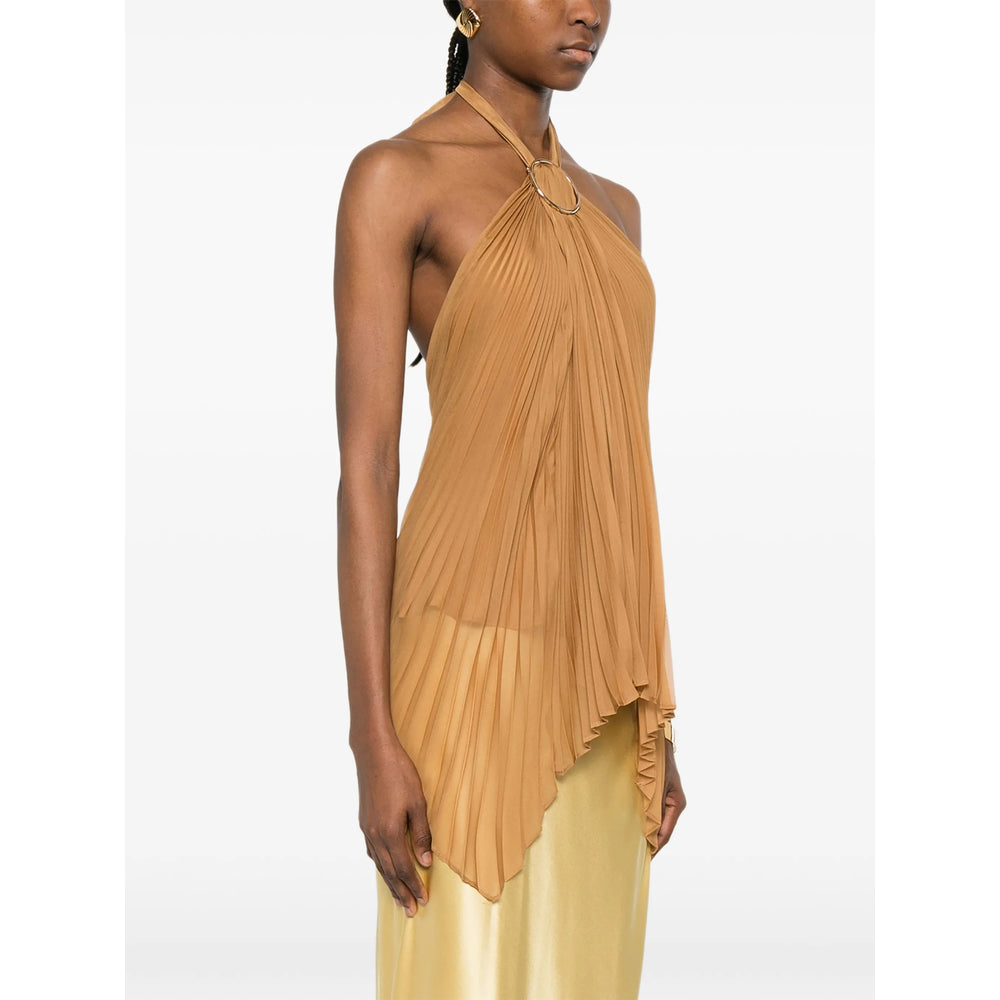 Max Mara Pianoforte Max Mara Pianoforte Neutrals Tops - Blouses Women