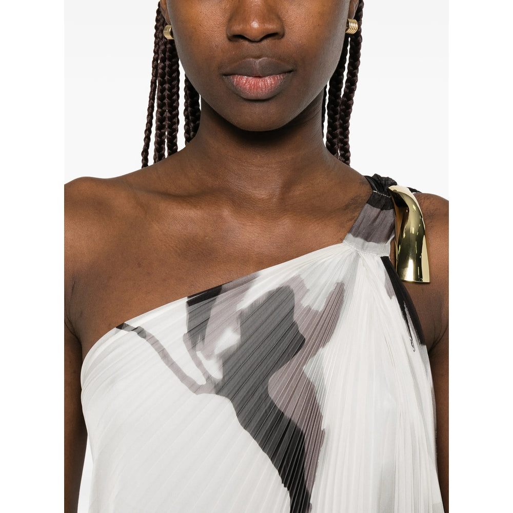 Max Mara Pianoforte Max Mara Pianoforte White Dresses - Evening Dresses Women