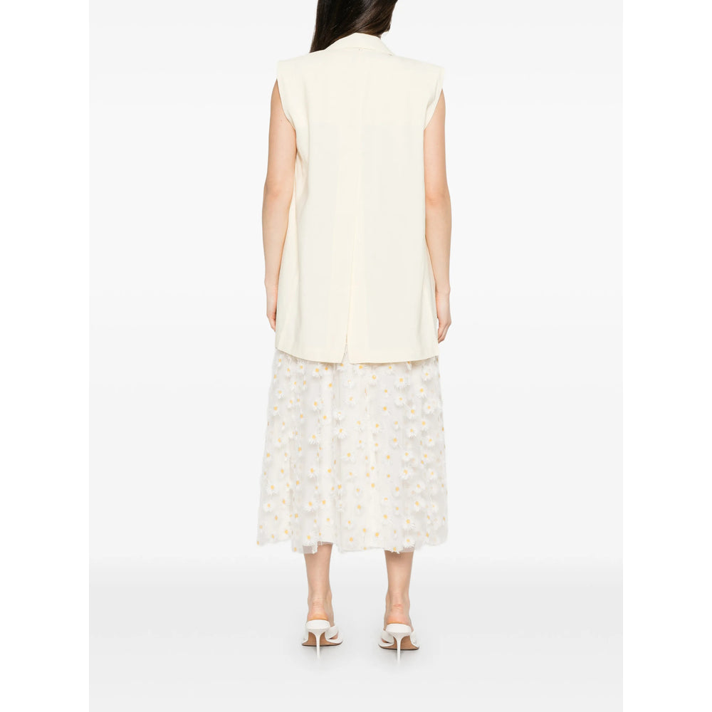 Sportmax Neutrals Jackets - Waistcoat & Gilets Women