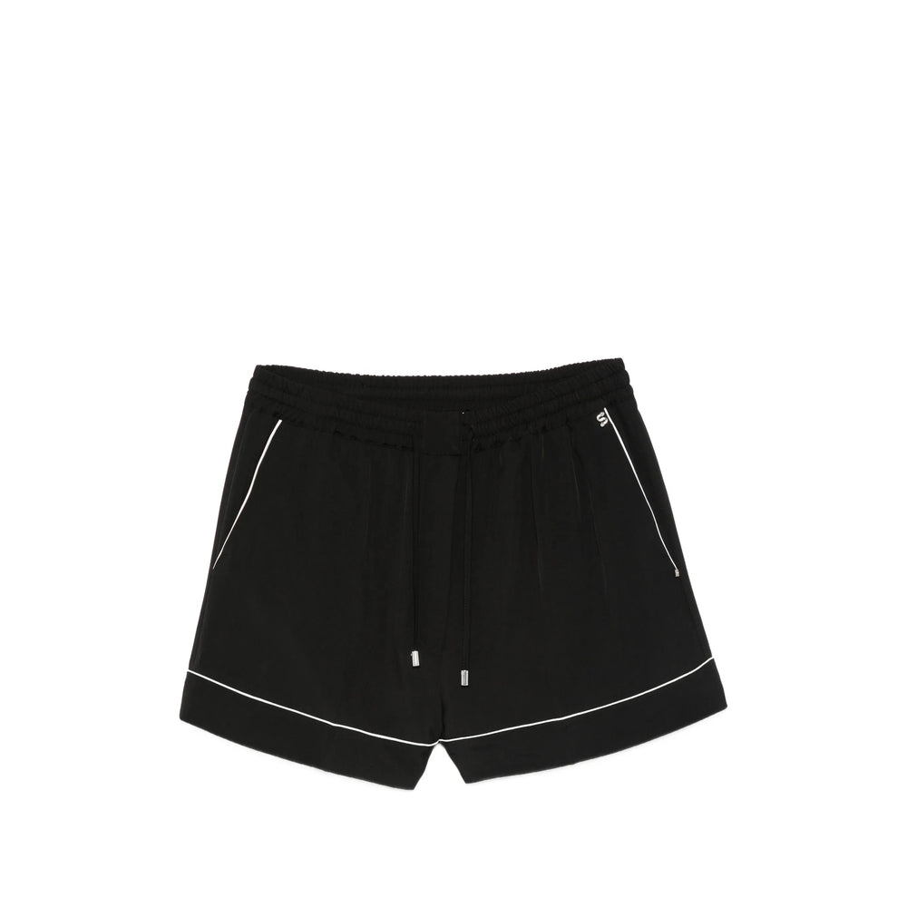 Sportmax Sportmax Black Shorts - Tailored Shorts Women