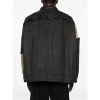 Rick Owens Drkshdw Black Jackets - Shirt Jackets Men