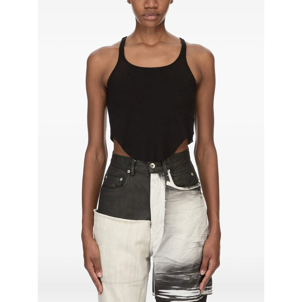 Rick Owens Drkshdw Rick Owens Drkshdw Black Tops - Vests & Tank Tops Women