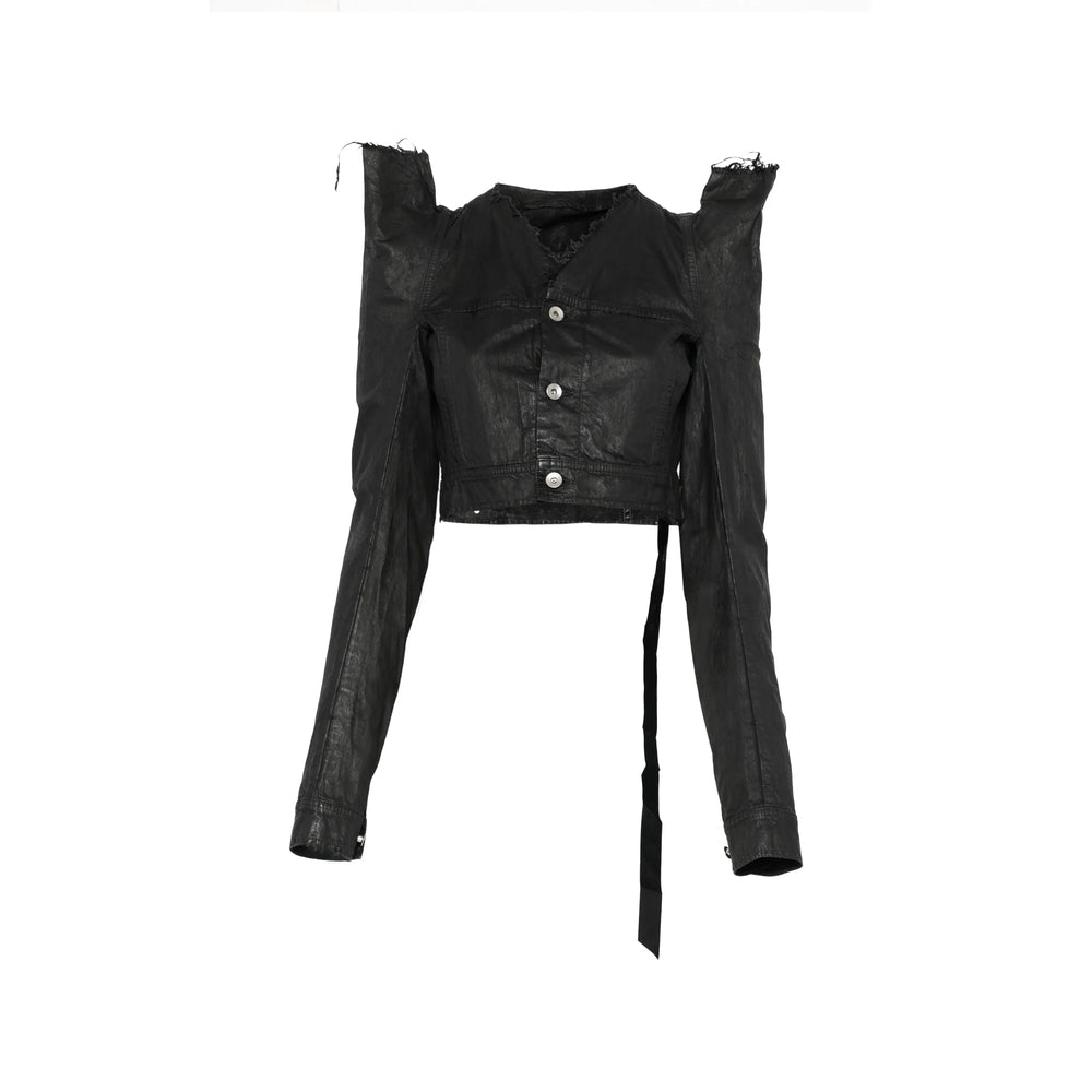 Rick Owens Drkshdw Rick Owens Drkshdw Black Jackets - Biker Jackets Women