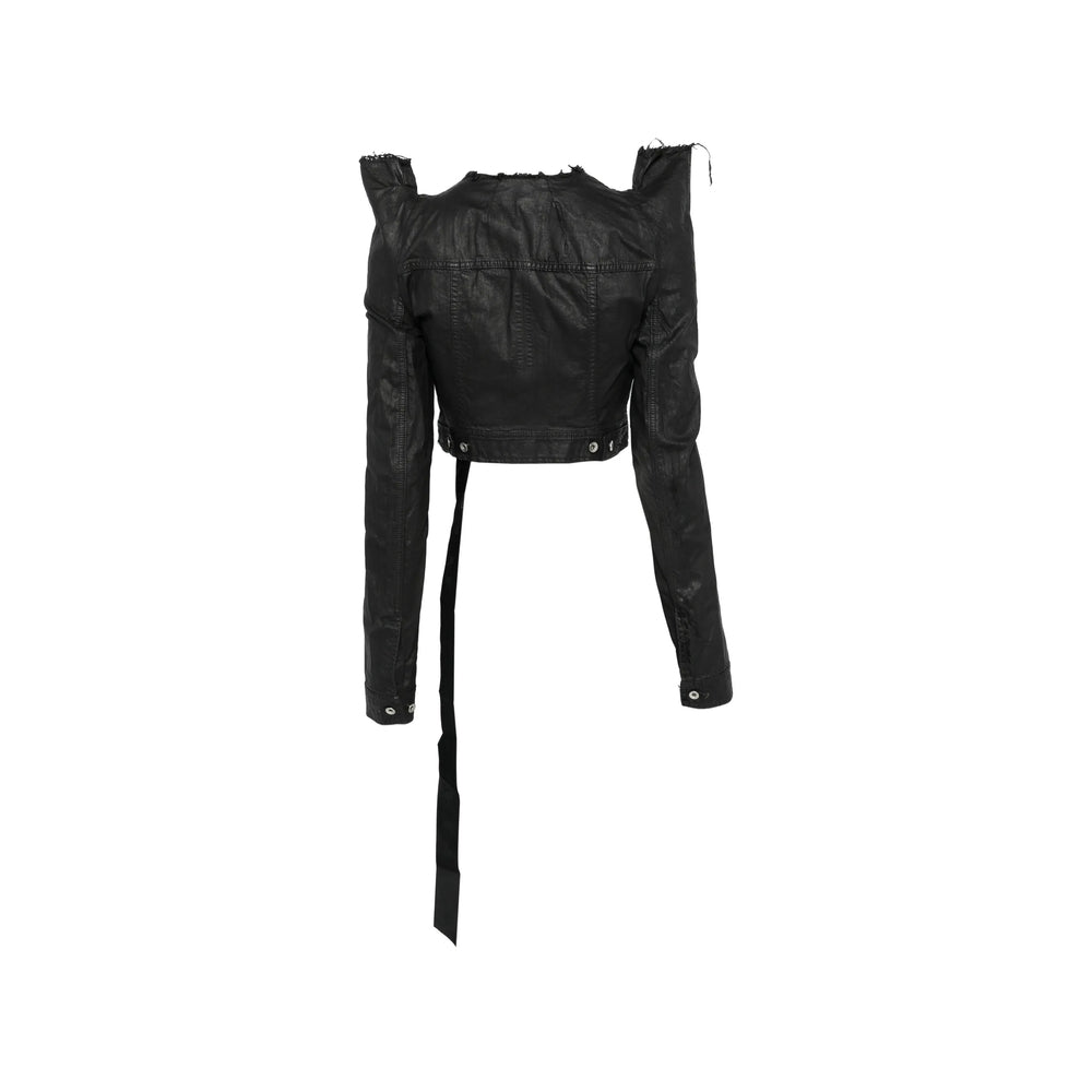 Rick Owens Drkshdw Rick Owens Drkshdw Black Jackets - Biker Jackets Women
