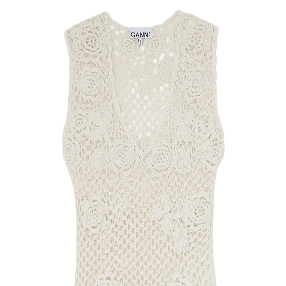 Ganni Ganni White Dresses - Day Dresses Women