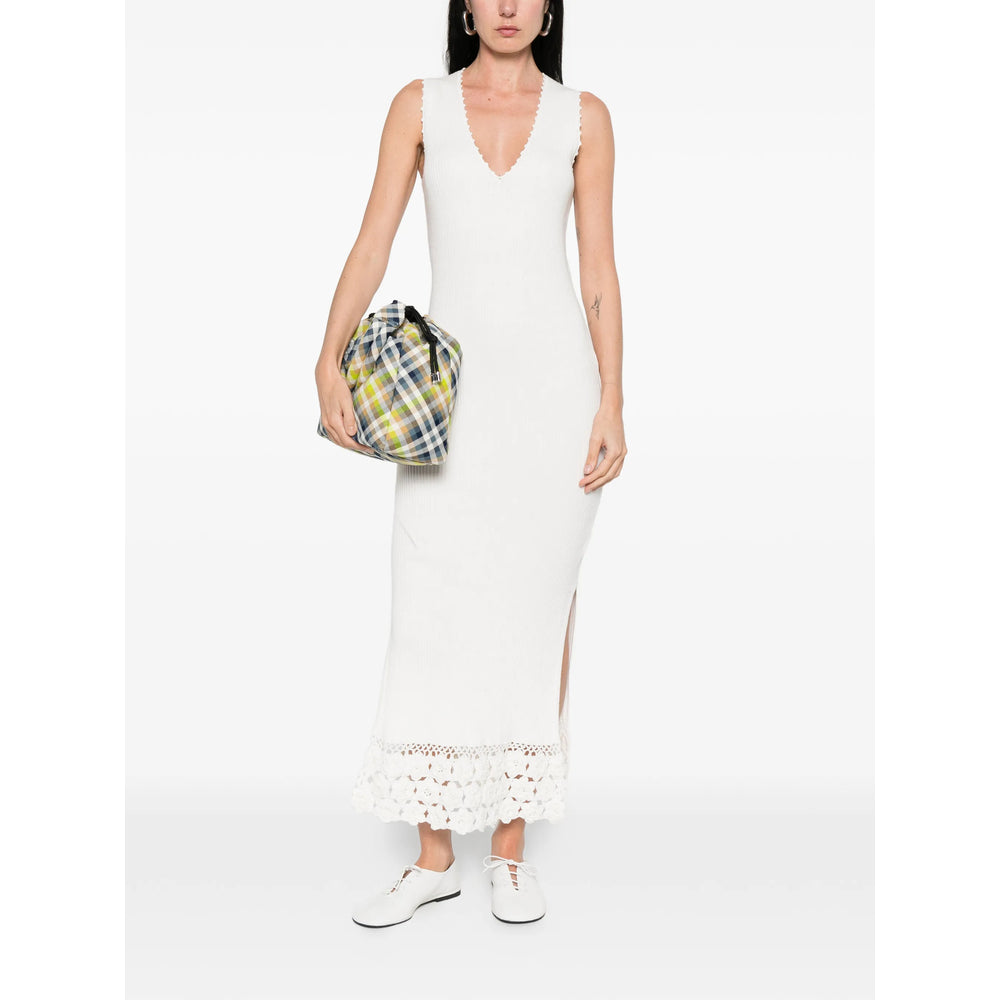 Ganni Ganni Neutrals Dresses - Day Dresses Women
