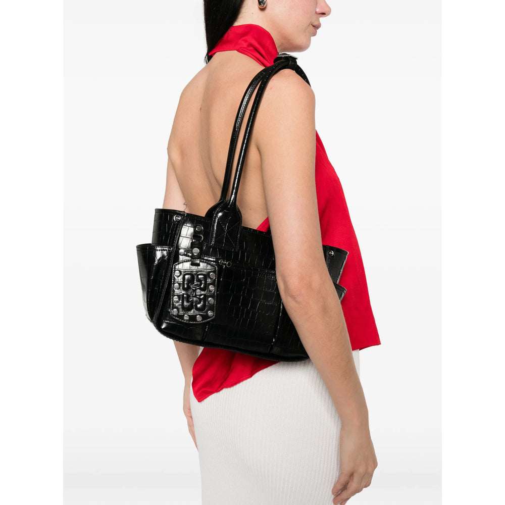 Ganni Ganni Black Tote Bags Women