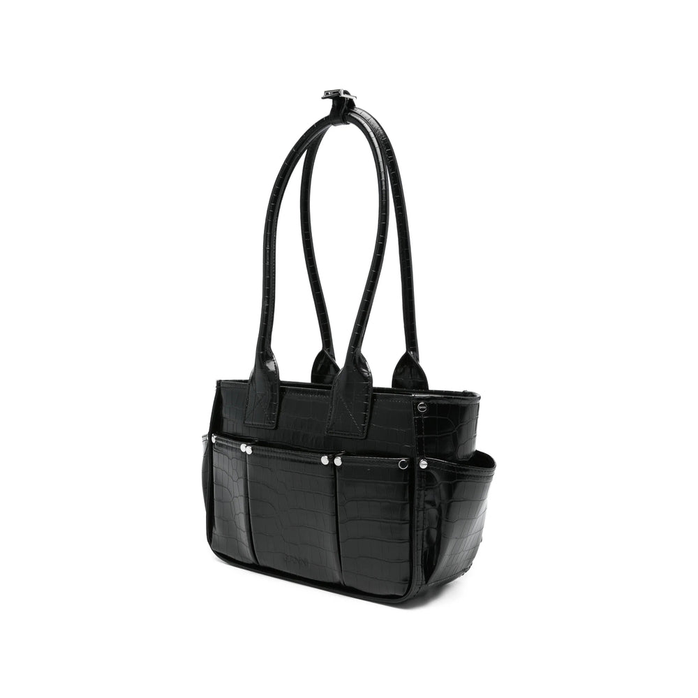 Ganni Ganni Black Tote Bags Women