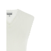 Ganni Ganni Neutrals Tops - Blouses Women