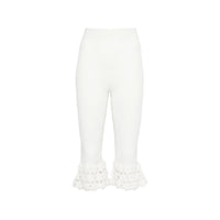 Ganni Ganni White Trousers - Cropped Trousers Women