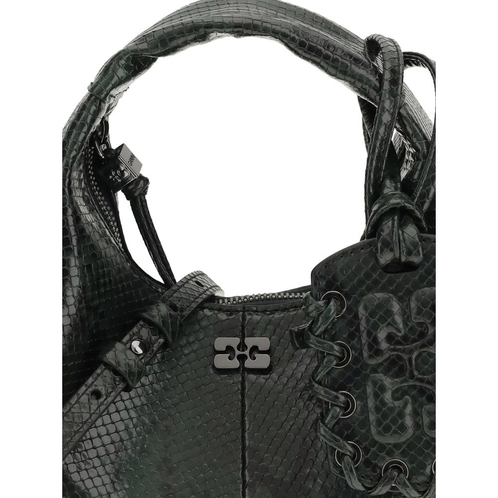 Ganni Ganni Green Shoulder Bags Women