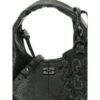 Ganni Ganni Green Shoulder Bags Women