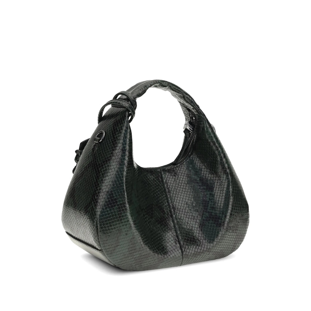 Ganni Ganni Green Shoulder Bags Women