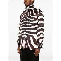 Valentino Brown Jackets - Shirt Jackets Men
