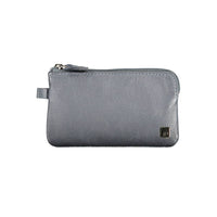 Sergio Tacchini Blue Leather Men Men's Wallet