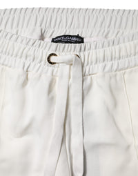 Dolce & Gabbana White Jogger SweatWomen's Women's Pants
