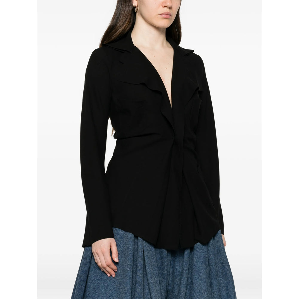 Junya Watanabe Junya Watanabe Black Tops - Shirts Women