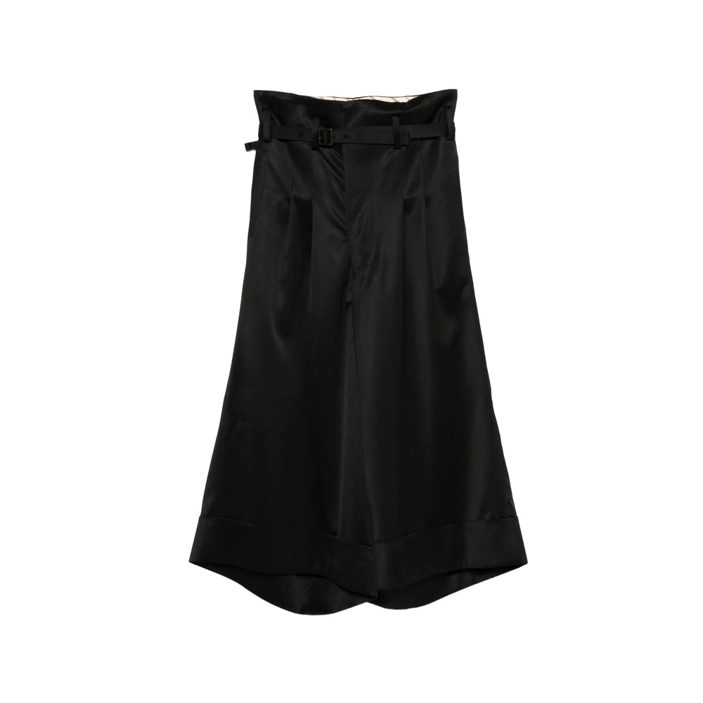 Junya Watanabe Junya Watanabe Black Trousers - Cropped Trousers Women