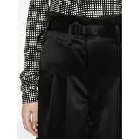 Junya Watanabe Junya Watanabe Black Trousers - Cropped Trousers Women