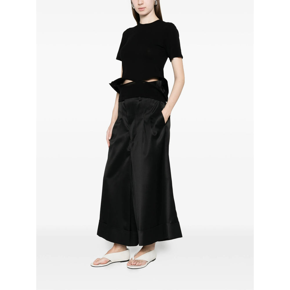 Junya Watanabe Junya Watanabe Black Tops - T-Shirts & Jerseys Women