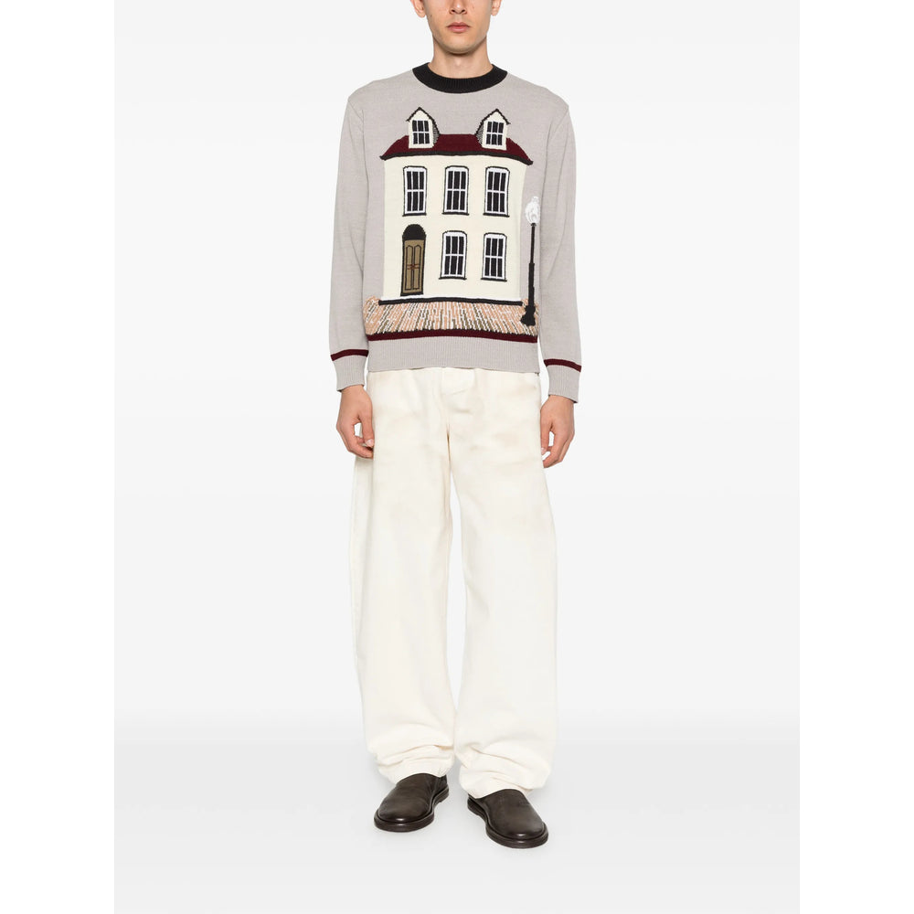 Junya Watanabe Grey Sweaters & Knitwear - Jumpers Men