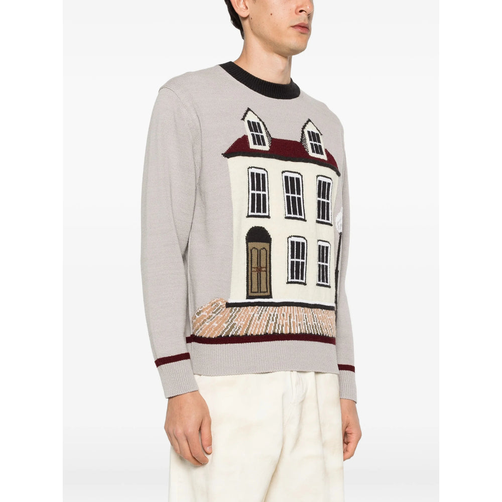 Junya Watanabe Grey Sweaters & Knitwear - Jumpers Men