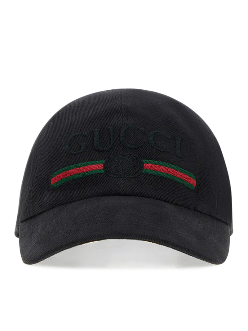 Gucci Gucci Men Cotton Baseball Cap With Embroidery