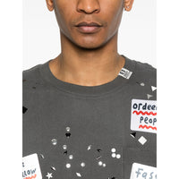 Maison Mihara Yasuhiro Maison Mihara Yasuhiro Grey T-Shirts & Vests - T-Shirts Men