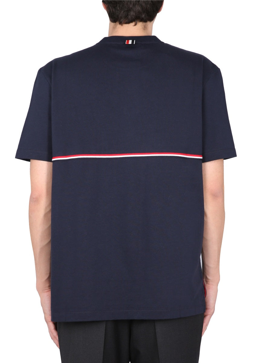 Thom Browne Men T-Shirt Rwb