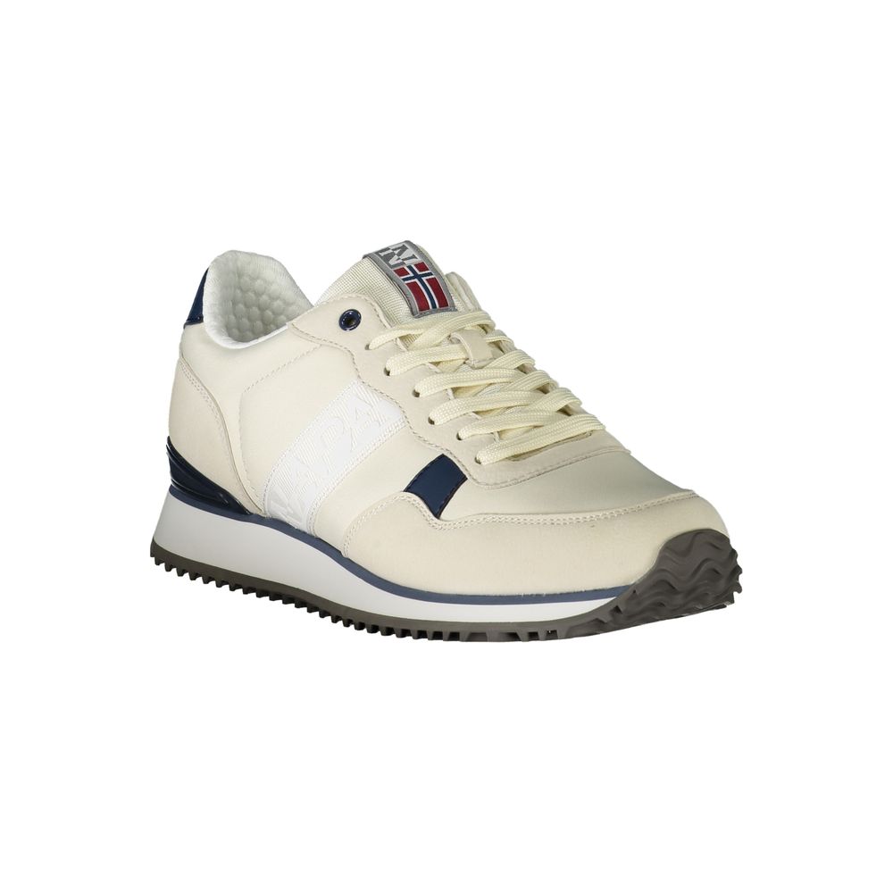 Napapijri Napapijri White Polyurethane Men Men's Sneaker