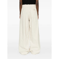 Dries Van Noten Dries Van Noten Neutrals Trousers - Palazzo Pants Women