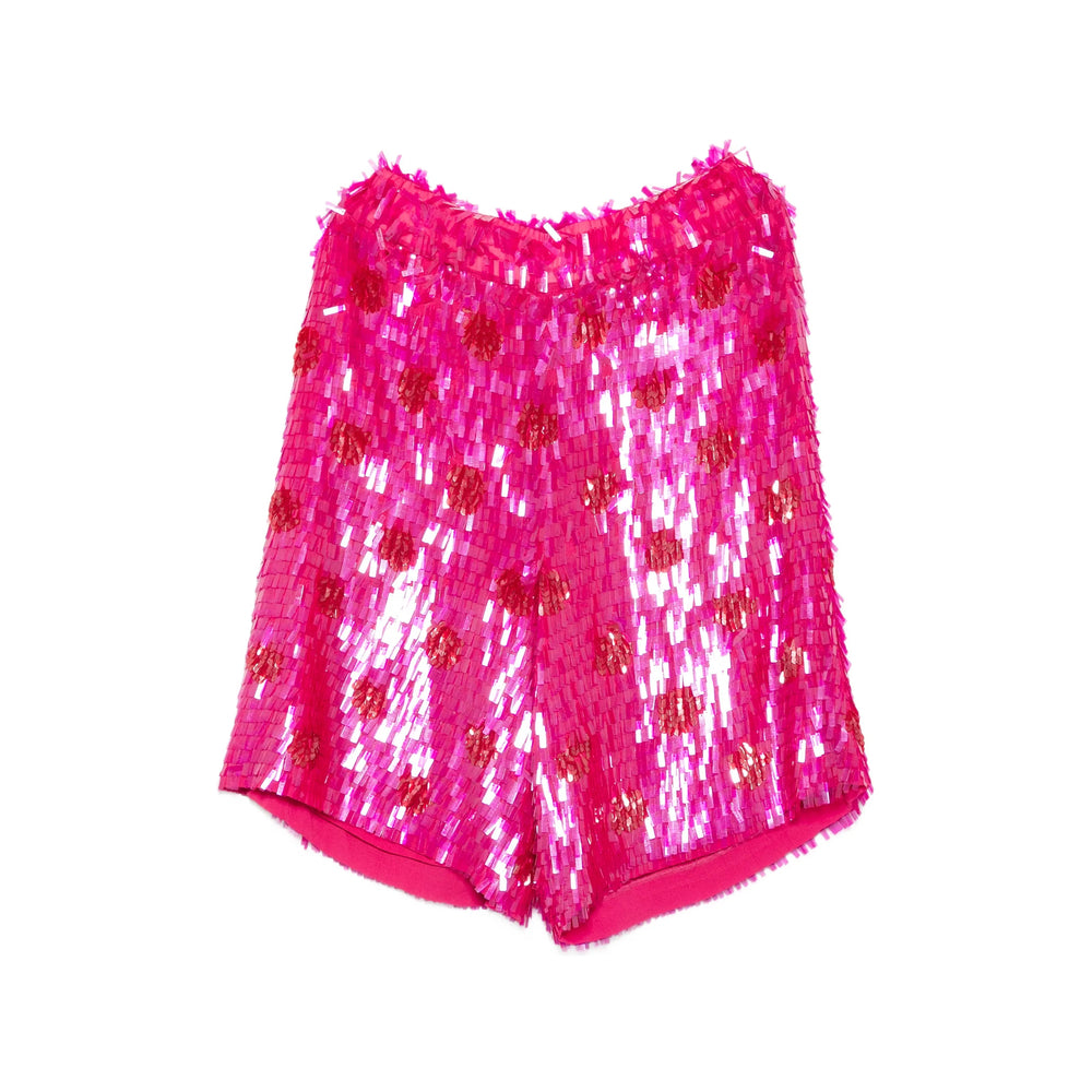 Dries Van Noten Pink Shorts - Knee-Length Shorts Women