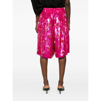 Dries Van Noten Pink Shorts - Knee-Length Shorts Women