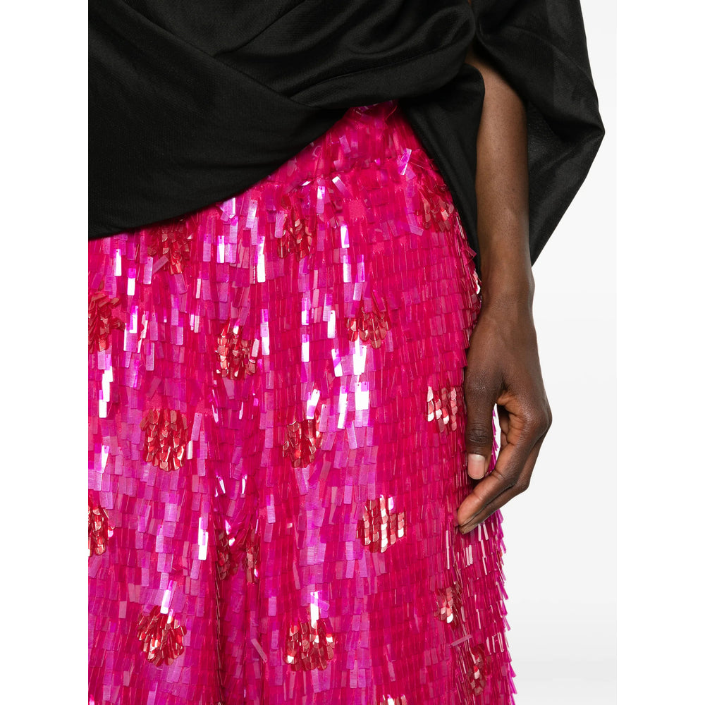 Dries Van Noten Pink Shorts - Knee-Length Shorts Women