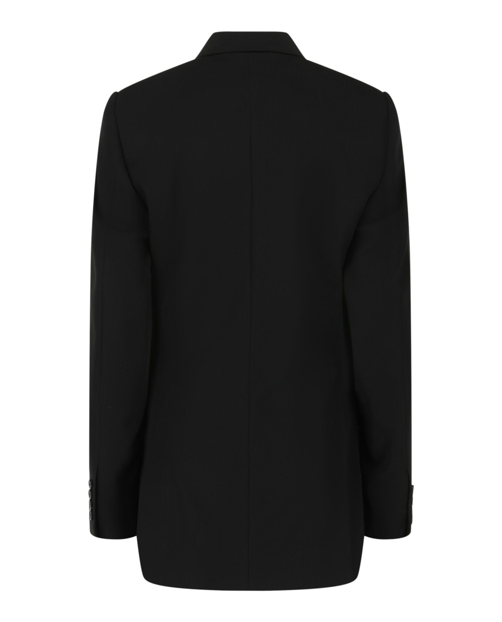 Balenciaga Balenciaga Womens Double-Breasted Wool Blazer