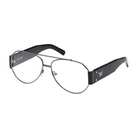 MCM Eyeglasses Aviator Full Rim, Pale Gold Frame and Clear Demo Lenses Lens MW5001032